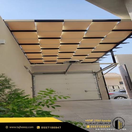 مظلات خميس مشيط تصميم وتنفيذ جميع الأنواع بخبرة عالية
